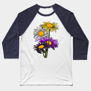 Daisies Baseball T-Shirt